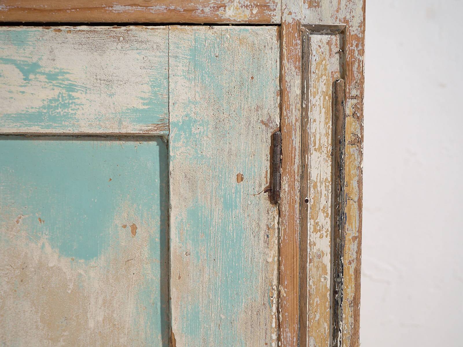 Antique sky blue chest of drawers (c.1920) #20