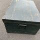 Painted wooden trunk L83 X H37 X P56