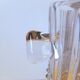 Seau à champagne en cristal art deco