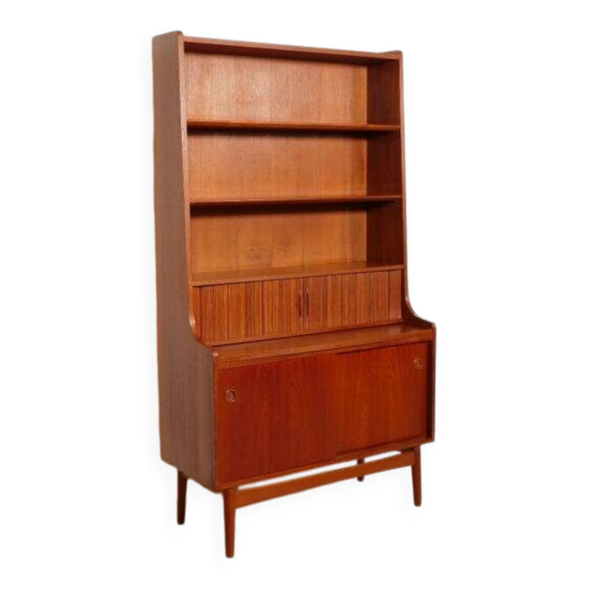 Vintage library | Secretary | Teak | Johannes Sorth
