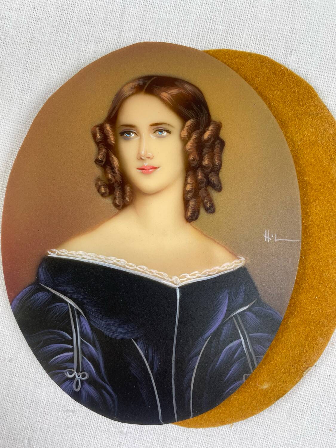 Old miniature painting