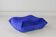 Blue navy Togo pouf by Michel Ducaroy for Ligne Roset