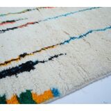 Tapis berbère coloré 227 x 137cm