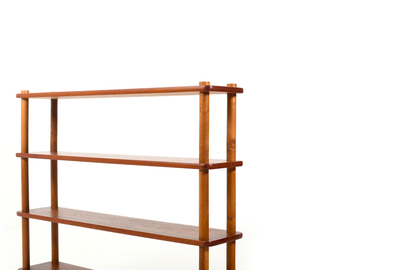 High Quality Danish Teak & Oak Display Shelves by Bovirke