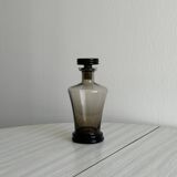 Smoked glass bottle