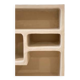Concrete bookcase - Beige - Length 60 cm - Terra n°3