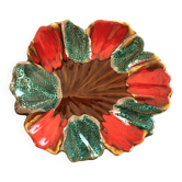 Plat coloré en céramique Vallauris