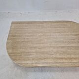 Italian travertine coffee table
