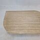 Italian travertine coffee table