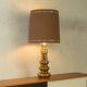 1970s Glass Table Lamp