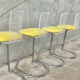 High chairs with plexiglass backrest Mirima, France