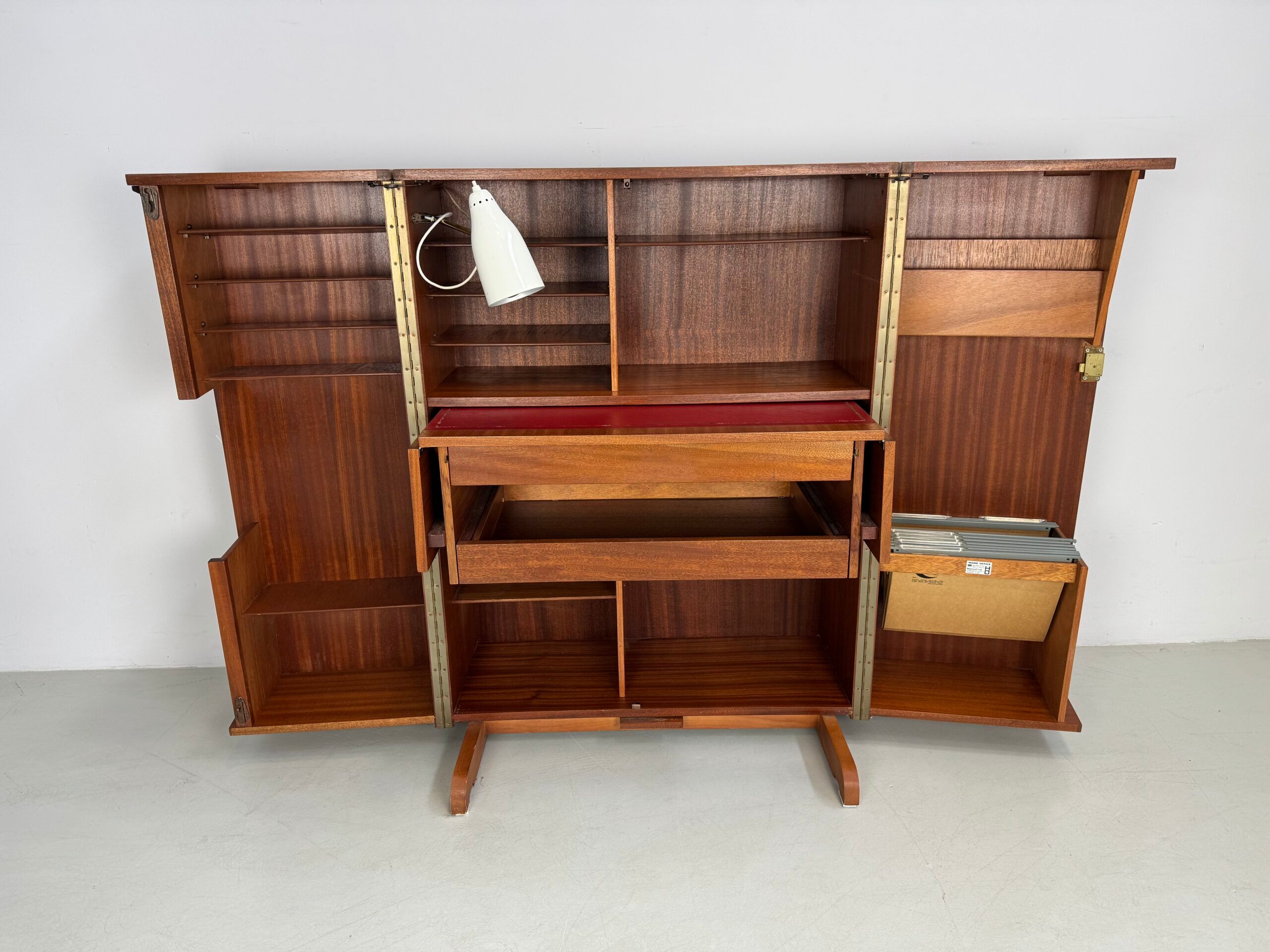 Vintage desk in a box.