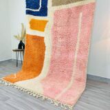 Traditional handmade pure wool rug, size 150 x 250 cm