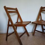 Vintage folding chairs