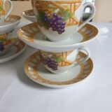 Christian Dior cups and sub-cups