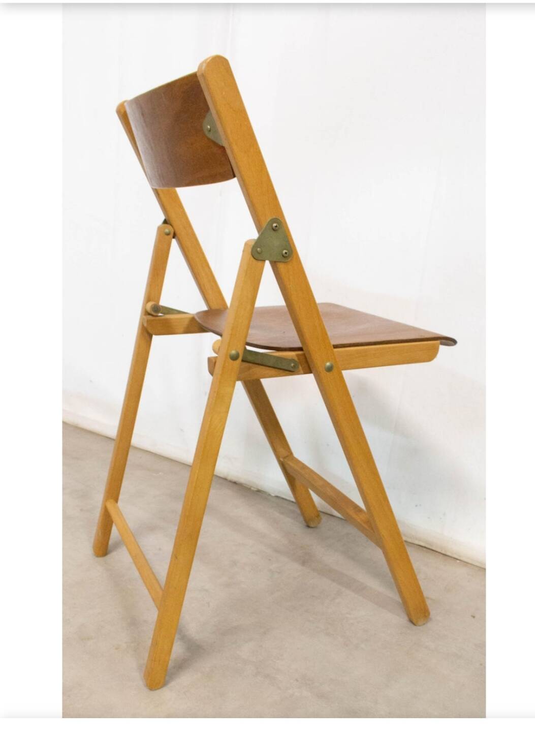 Chaise pliante annees 50