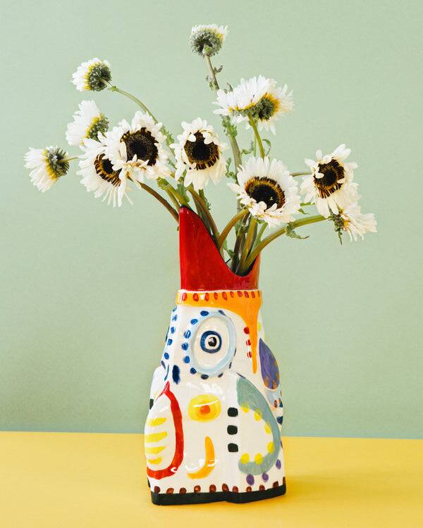 Sicily 4 ceramic vase by Ottolenghi & Bisignano - Serax