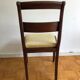 Chaise en acajou