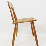 Pair of Carl-Gustav Boulogner chairs Produced by AB Bröderna Wigells stolfabrik - 1950s
