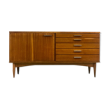 Enfilade en teck vintage de Blanc et Newto