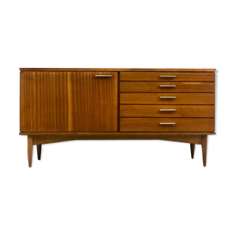 Enfilade en teck vintage de Blanc et Newto
