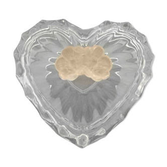 Candy, sugar, sucker or heart-shaped crystal jewelry box