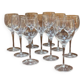 Series 10 Sèvres crystal wine glasses - Arpèges model