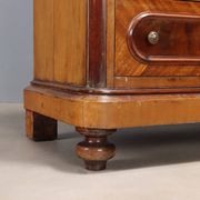 Antique chest of drawers in cherry and poplar, 19th century