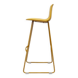 Lottus high stool from Enea yellow