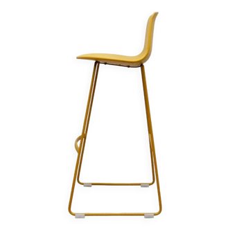 Lottus high stool from Enea yellow