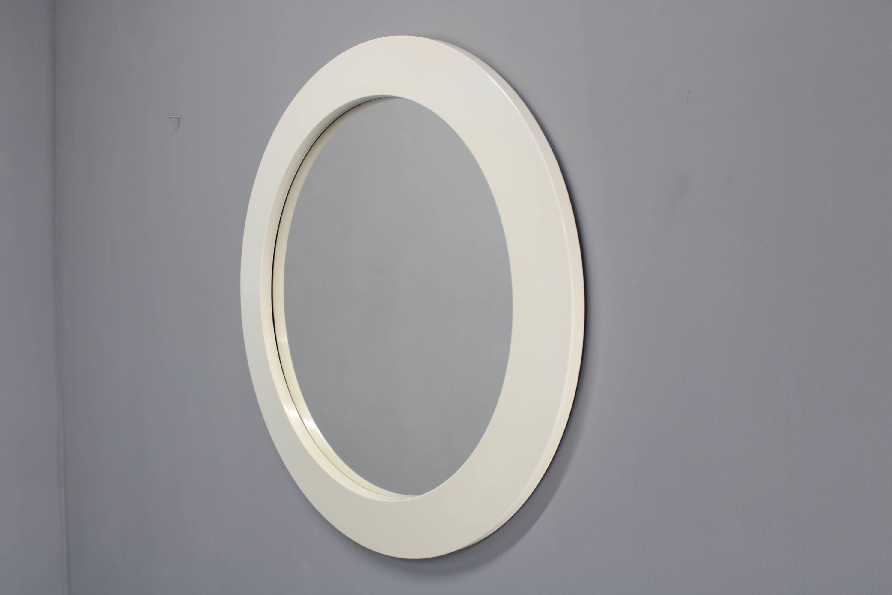 Miroir rond italien des années 1970