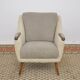 Mid-century boucle Cocktail Armchair, 1960s