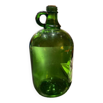 Vintage glass bottle