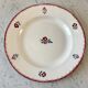 Round dish Digoin Sarreguemines model "Line" years 20-30