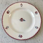Round dish Digoin Sarreguemines model "Line" years 20-30