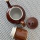 Ceramic tiered coffee pot