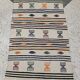 Handmade rug with Berber patterns