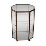 Brass jewelry showcase box