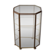 Brass jewelry showcase box