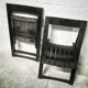 Pair of folding chairs 60s