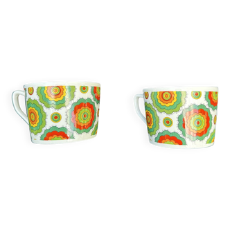Porcelain cups 1970 - Manifattura Porcelaine Royal
