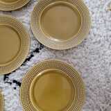 Lot de 7 assiettes à dessert Niderviller