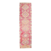 Tapis de cuisine turc rose 3x10, 86x321Cm, SK 18318