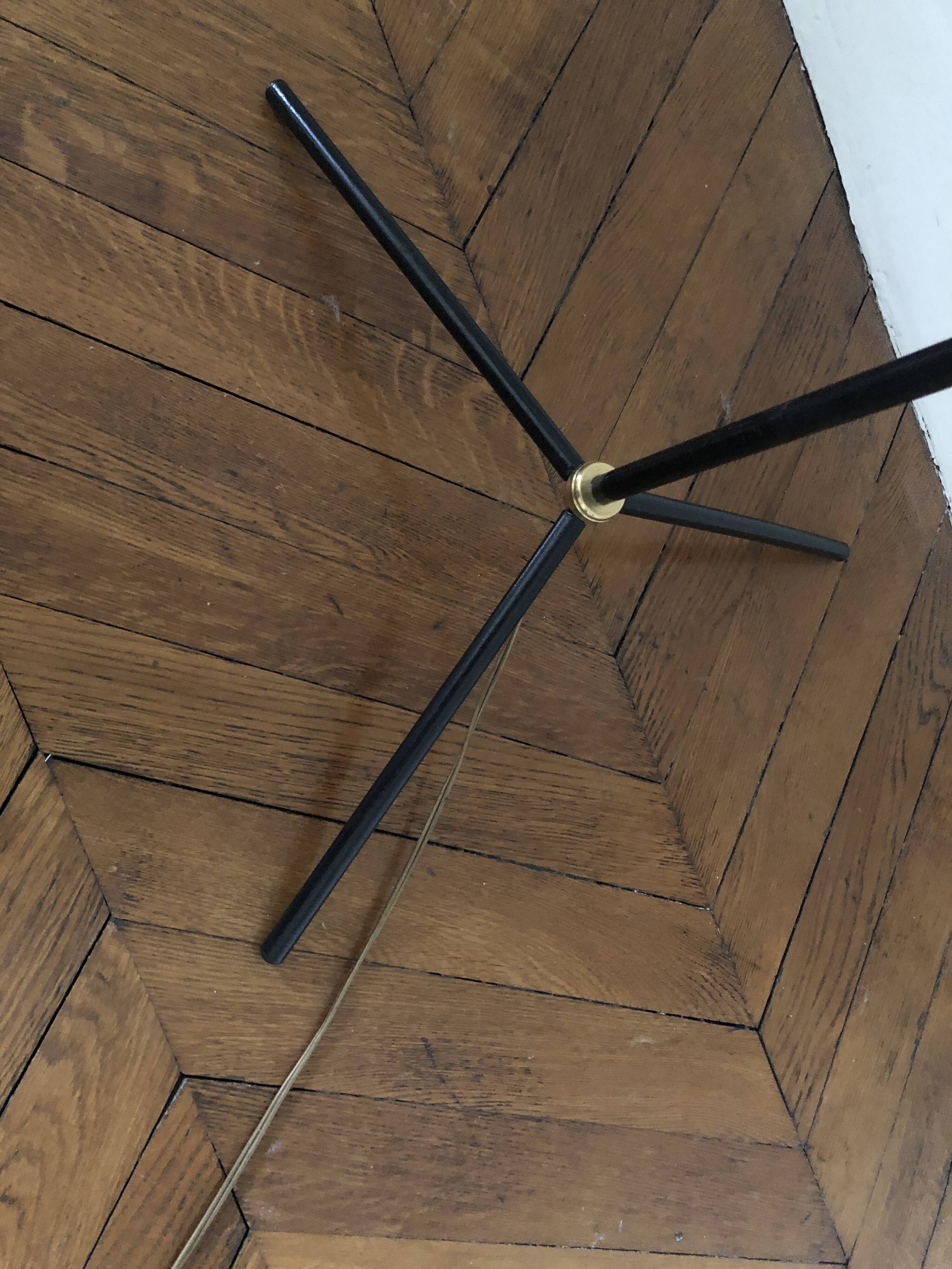 Lampadaire minimaliste tripode 1950