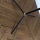 Lampadaire minimaliste tripode 1950