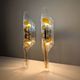 Pair of Murano Glass Sconces XXL Att. Toni Zuccheri for Mazzega 1970s