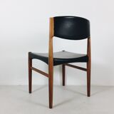 Pair of danish teak dining chairs by Grete Jalk
