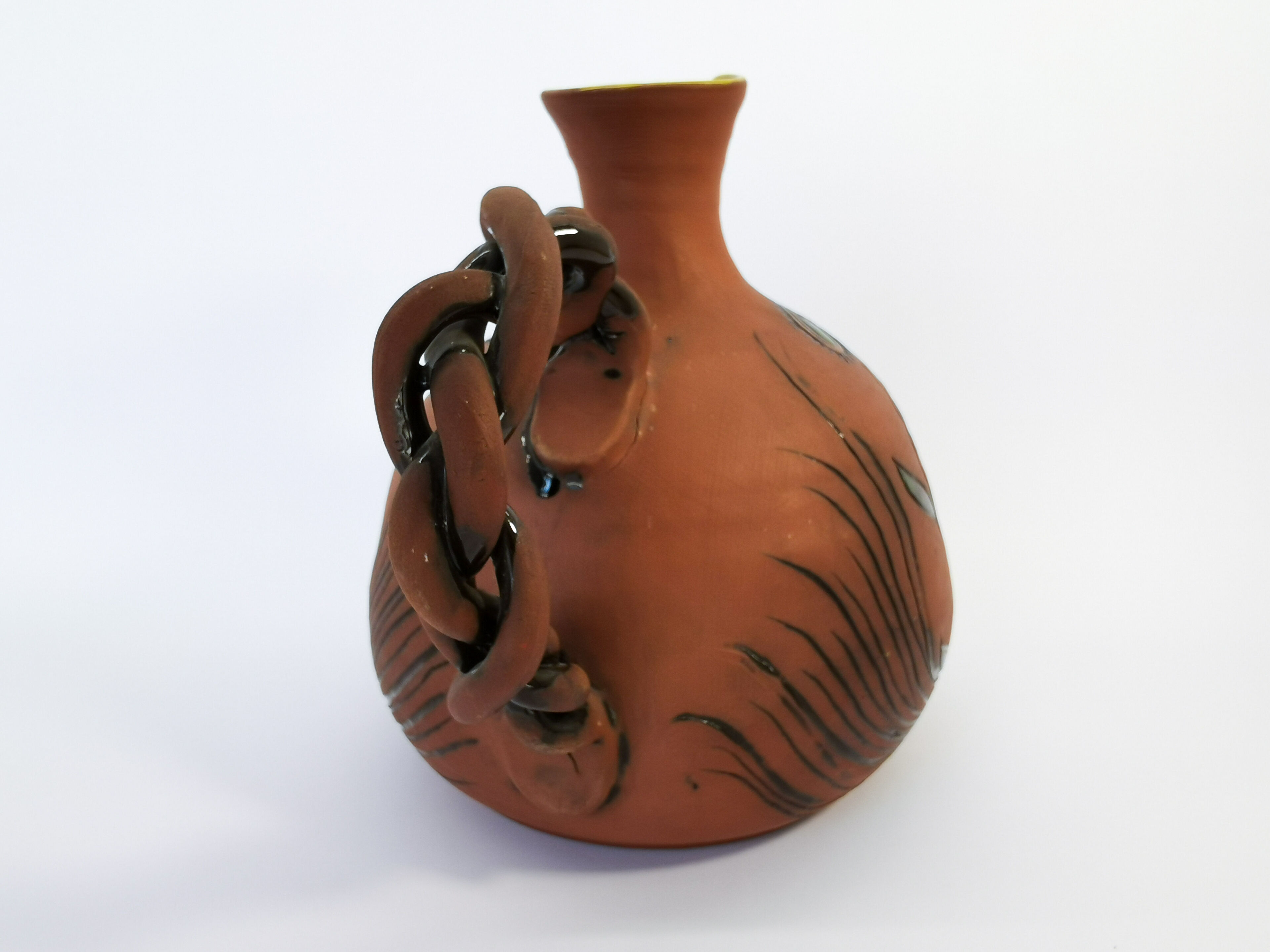 Decorative pitcher by Treimane Val-David from the 1960s