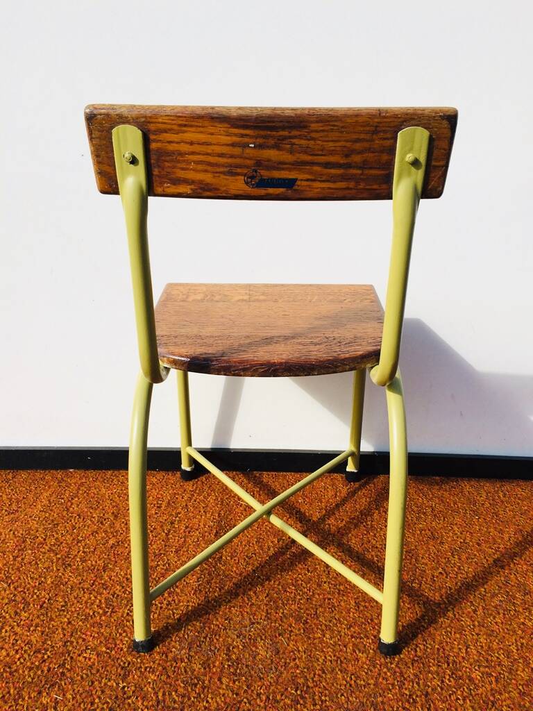 Tubax school chair. vintage 50s