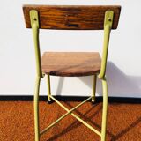 Tubax school chair. vintage 50s